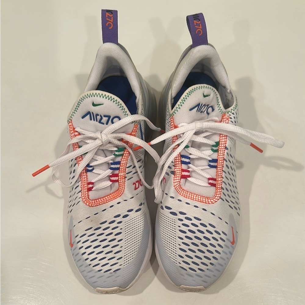 Nike Air Max 270 Olympic Rings Sneakers Size 6 Youth School Casual Colorful - Picture 6 of 6